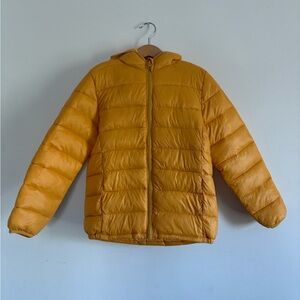 Yellow Puffer Jacket
